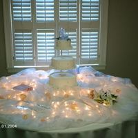 White Wonder A Beautiful White 3 tierd Wedding cake