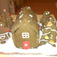 Advent Gingerbread House Advent "calender"