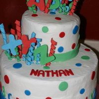 Abc Birthday My nephew is really into letters so this is what i came up with. He loved it! 10" chocolate and 6" white with BC.