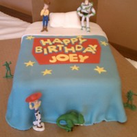 Toy Story Birthday Cake For my son's 2nd birthday. Thanks to all the Cake Central members for the ideas!