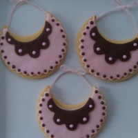 Baby Bib Cookies 