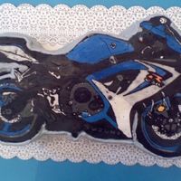 Motorcycle Cake 