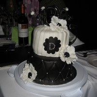 Friend's Birthday Cake Made this cake for a friend's 30th birthday. Realized after all the photos were taken I left two pieces of papertowel between the...