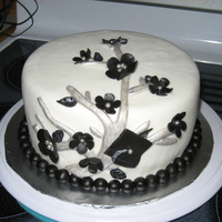 Convocation Cake I showed my Mom the cake made by md79 and she wanted to have a cake like that made for a family friends convocation. The cake is a WASC,...