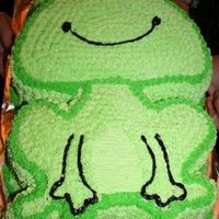 Whimsical Froggy Cake I had never done any cake decorating before but wanted to make a frog cake for my son's first birthday. I had decided on a frog...