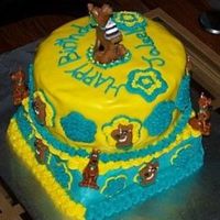 My Nephew's Birthday Cake Scooby Doo