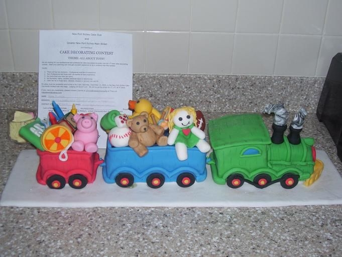 Toys I did this cake for a contest. The theme was "It's all about toys!"