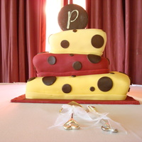 Failed Tt Cake This cake was doomed since the moment I was asked to be a groomswoman. Worst idea in the world to do the wedding cake and be in the wedding...