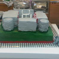 Bryant-Denny Stadium I don't know where to start! I made this for my boyfriend's birthday last week. I worked on it for days and days! I've made...