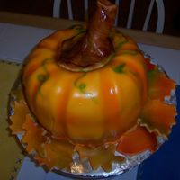 Practice Pumpkin This is my practice pumpkin. A client asked if i could make one in two weeks to be put up as a silent auction item so i figured i had to do...