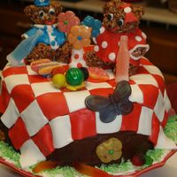 Teddy Bear Picnic We made this for my daughter's teddy bear picnic birthday party.