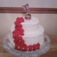 Kitchen Fairy Cascading 40Th Birthday Cake Ok, here is my first rose cascading cake. I have to deliver it tomorrow. Should I add more roses? Should I take some off, should I add some...