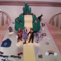Wizard Of Oz Cake I did this cake for a little girl turning 5. Customer was very pleased.