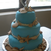 Wedding wedding cake,hand made decoration and fondant, not the toppercoconut, guava,and pineaple filling