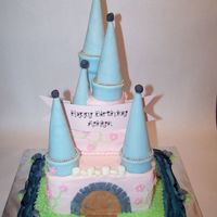 Castle Cake This was for a small birthday party