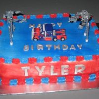 Transformer Cake 
