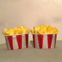 Popcorn Cupcakes Cupcakes I made for my son's birthday...based on a picture I saw here on CC. Thanks for the great idea :)The kids loved them!