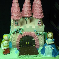 Princess Claire This was based on a CC members castle cake. I'm sorry, it's been almost a year since I did it so I don't remember who did it...
