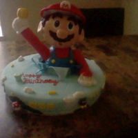 3D Mario Bros Cake 