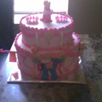 My Little Pony (Rollerskate Pinkie Pie Cake) Cake 
