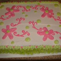 Scroll Work Just practicing scrolls using buttercream...