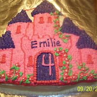 Emilie's Enchanted Castle I made this for my daughter's birthday. It was my first REAL try at decorating. I really want to take a class, but haven't yet.....