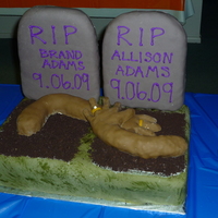 Zombie Bridal Shower Cake Technically, maybe this should go in the Bridal shower Album, since that's what it was a Bridal Shower cake, but I thought it was...