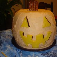 Pumpkin not a good cake, it was a quickie