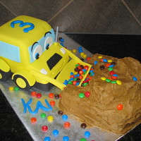 Little Digger A Mama Min design, my friend sent to me and asked if I could make it as close as possible, I changed the digger a bit and added the extra...