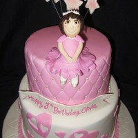 Pretty In Pink Shouldn't every little girl be a princess for a day? :) Lots of pink and glitter in this very girly birthday cake, including a...