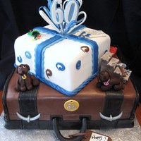 60Th Birthday Cake A "this is your life" type of cake. :) Many edible details personalize the cake, including the family dogs, bag of ju jubes, 2D...