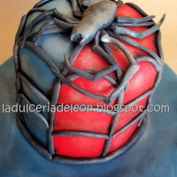 Spider Man 3 It?s all about chocoholics these days....Chocolate mud cake with dark chocolate buttercream.