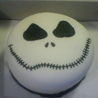 Jack Anyone who is a fan of the Nightmare Before Christmas knows Jack :) My 15 year old nephew asked me to make this cake for the Halloween...