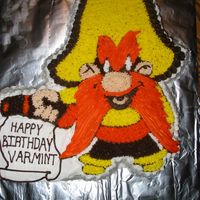 Yosemite Sam Cake This was my first attempt at a character cake. My husband absolutely loves Looney Tunes, especially Yosemite Sam. I had to look high and...