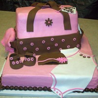 Diaper Bag Cake 