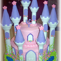 Princess Castle Cake 