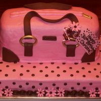 Coach Purse This was my first attempt to a Purse Cake. Followed directions off from CC. Went pretty smooth. Thank you to all of the inspiration from CC...