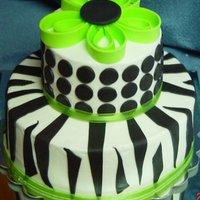 Zebra Stripes Inspired by my friend's handbag.