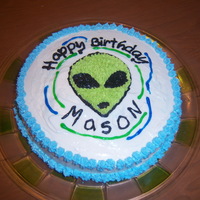 Smash Cake To Go With The Alien Cake. 