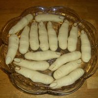 Witches Fingers Made these for Halloween party. NFSC recipe.