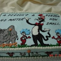 Dr.seuss Baby Shower Cakess Buttercream
