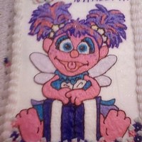 Abby Cadabby Cake buttercream