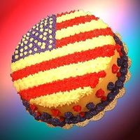 Stars And Stripes! all buttercream