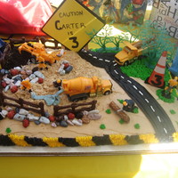 Construction Cake Got the idea from someone on here! Thank you!