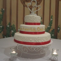 Red And White Wedding 