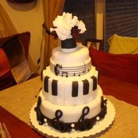 First Cake Birthday cake for an Musician