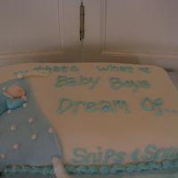 Dscf1901.jpg Baby boy, around the edge is "snips and snails and puppy dog tails" and on top "thats what baby boys dream of" Baby is...