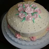 My 1St Completed Cute Cake 1st actually cute cake I'm so Happy this was done in my 1course 4class