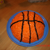Basketball Cake Basketball Cake made for my son.