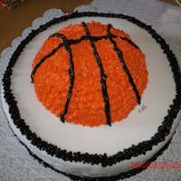Basketball Birthday Cake I made this cake for my nephew's birthday.